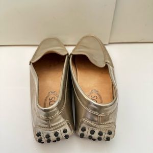 Tod’s Loafers - Exclusive Metallic. Amazing condition. Made in Italy